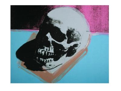 Lámina Andy Warhol - Skull