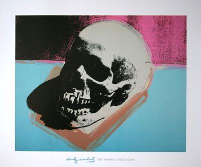 Affiche Andy Warhol - Skull
