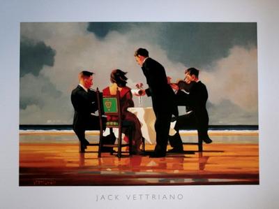 Jack Vettriano Art Print - Elegy For A Dead Admiral