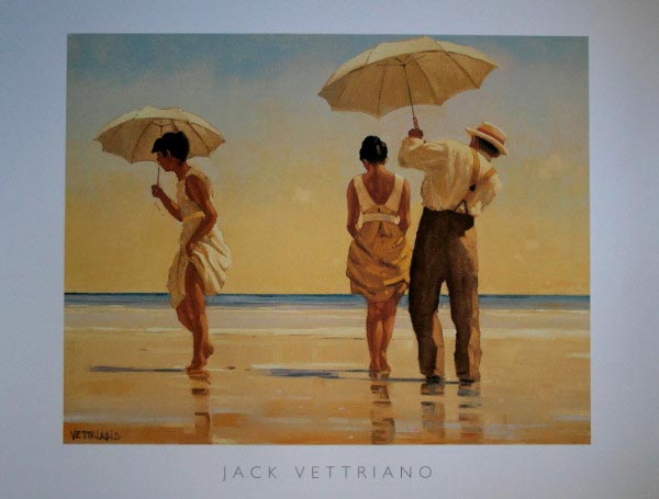 Affiche Jack Vettriano - Mad Dogs