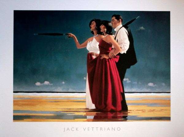 Jack Vettriano Art Print - The Missing Man I