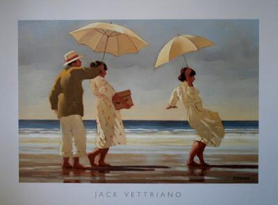 Lámina Jack Vettriano - The Picnic Party