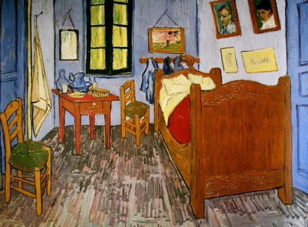 Lámina Van Gogh - El cuarto de Vincent Van Gogh en Arles