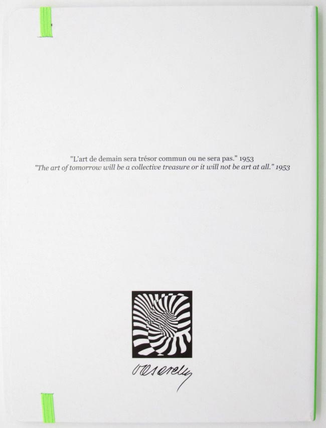 Victor Vasarely Notebook - Zebras