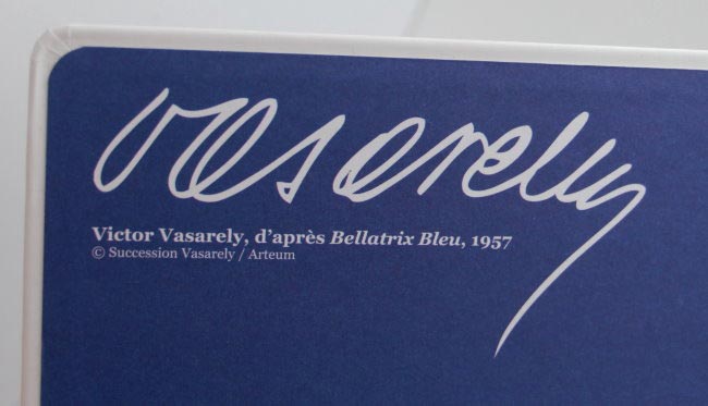 Cuaderno Victor Vasarely - Bellatrix azul