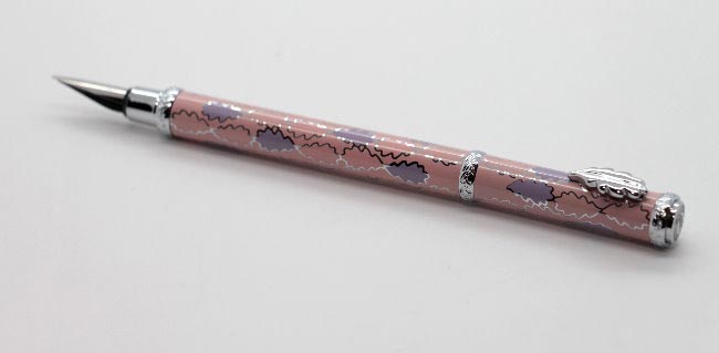 Inès de la Fressange Fountain Pen : Oak Allover pink