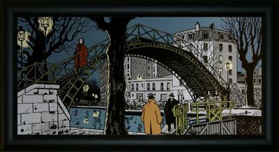 Tardi framed print : 10ème Arr. de Paris