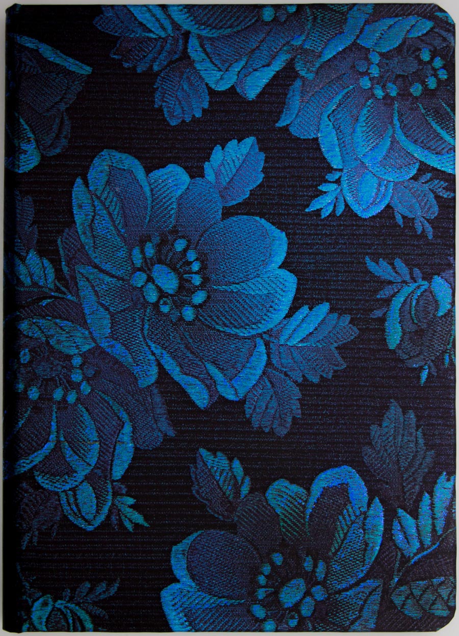 Paperblanks Journal diary - Chic & Satin Collection : Blue Muse - MIDI