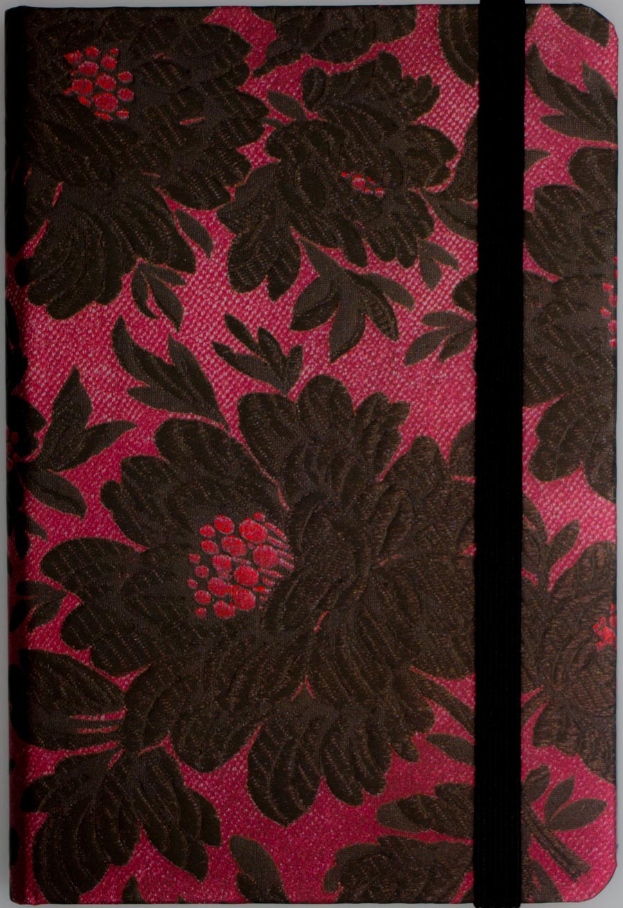 Paperblanks Journal diary - Chic & Satin Collection : Black Dahlia - MINI