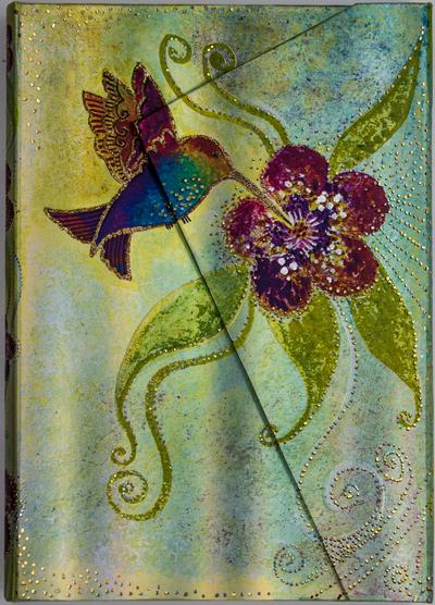 Paperblanks Journal diary - Laurel Burch : Hummingbird - MIDI