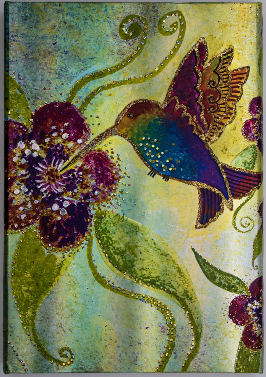 Paperblanks Journal diary - Laurel Burch : Hummingbird - MIDI