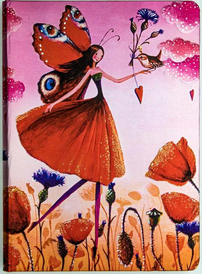 Paperblanks Journal diary - Mila Marquis : Poppy Field - MIDI
