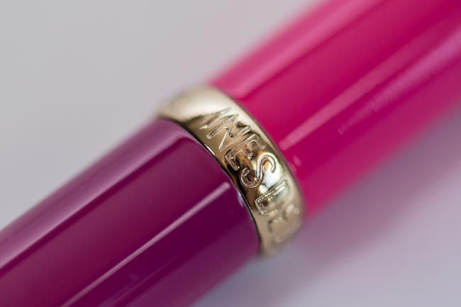 Inès de la Fressange Fountain Pen "Fuchsia & Purple"