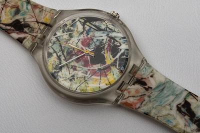 Reloj Jackson Pollock - White Light, 1954