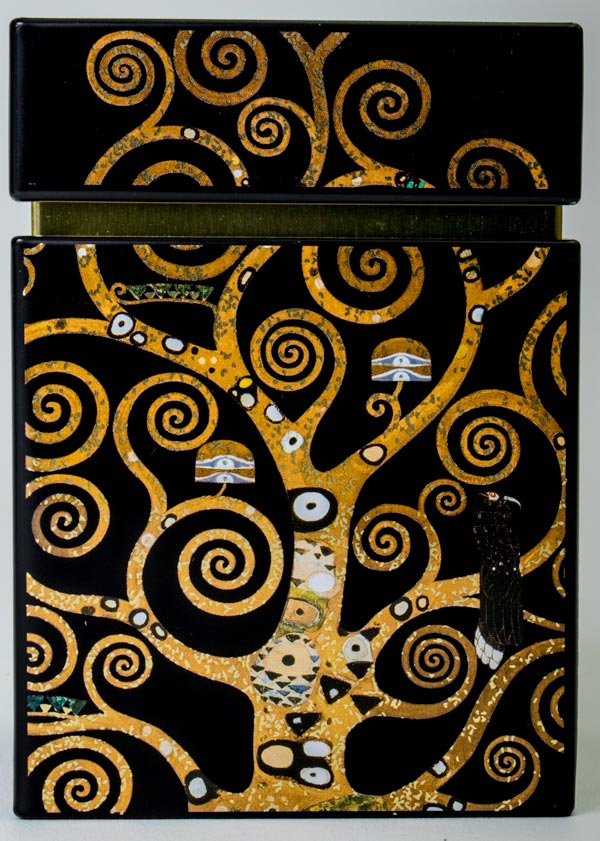 Scatola a tè Klimt : L'albero di vita  