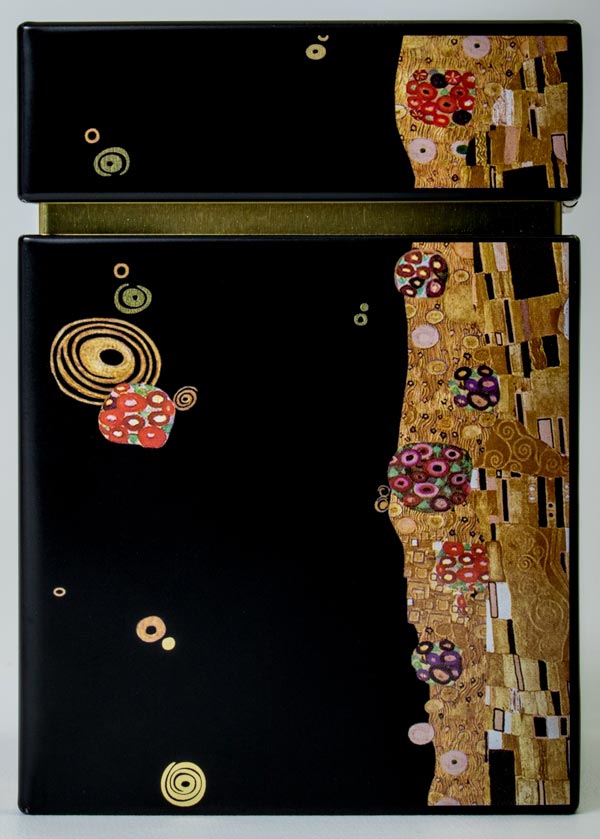 Scatola a tè Klimt : Il bacio