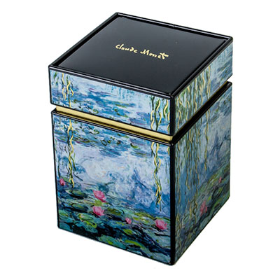 Claude Monet tea box : Nympheas