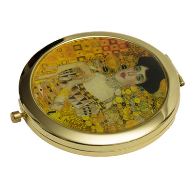 Gustav Klimt compact mirror : Adèle Bloch