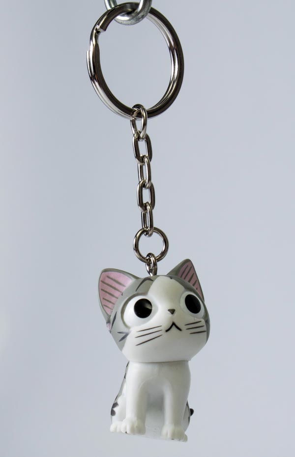 Chi's Sweet Home Cat Key Ring : Sitting