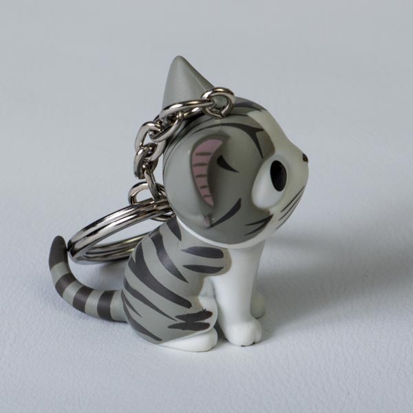 Chi's Sweet Home Cat Key Ring : Sitting