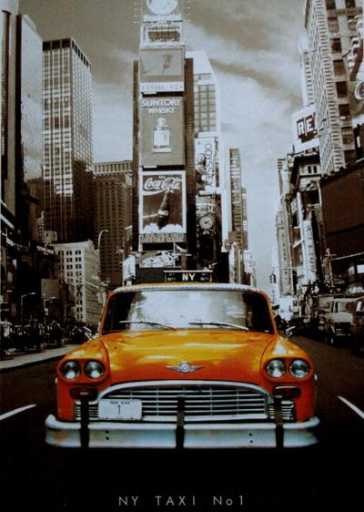 Puzzle Taxi Jaune - New York