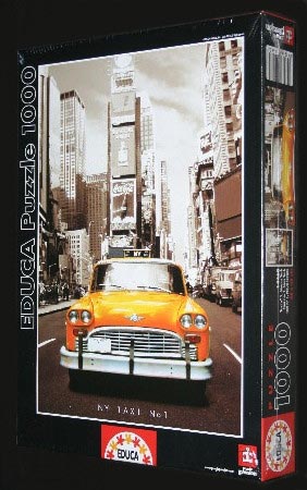 Puzzle Taxi Giallo - New York