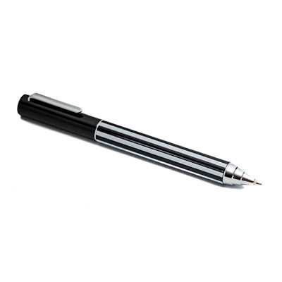 Ballpoint pen : white and black lined