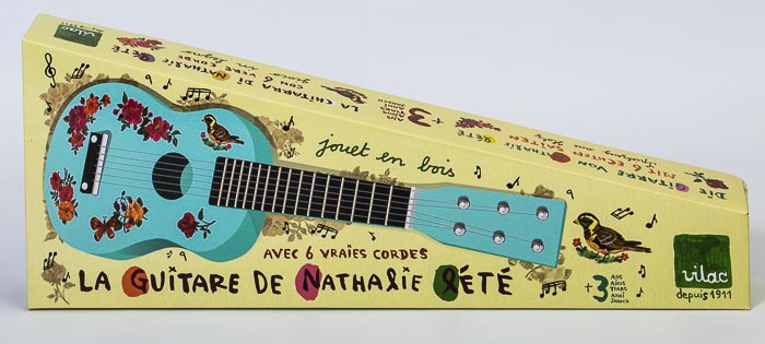 Vintage guitar by Nathalie Lété
