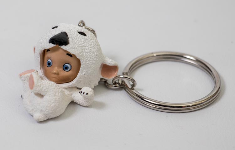 Little Ours polaire Key Ring by Alberto Varanda