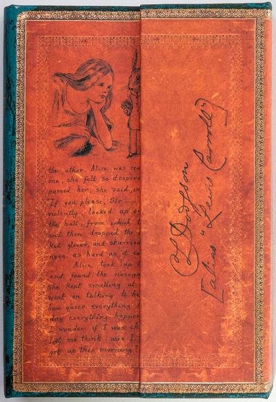 Paperblanks Journal diary - Lewis Carroll - MINI