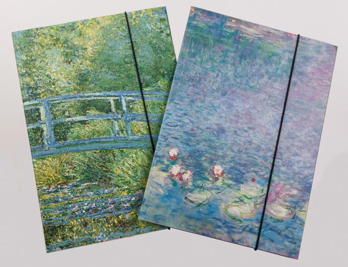 Folders for documents A4 - Claude Monet