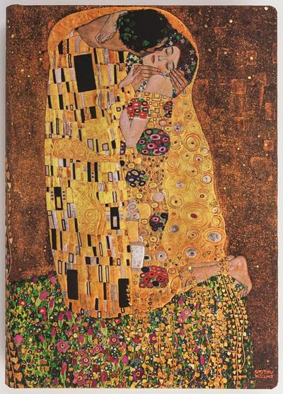 Diario Paperblanks - Gustav Klimt : El beso - MIDI