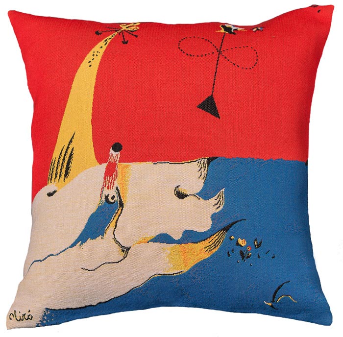Housse de coussin Joan Miro - Paysage