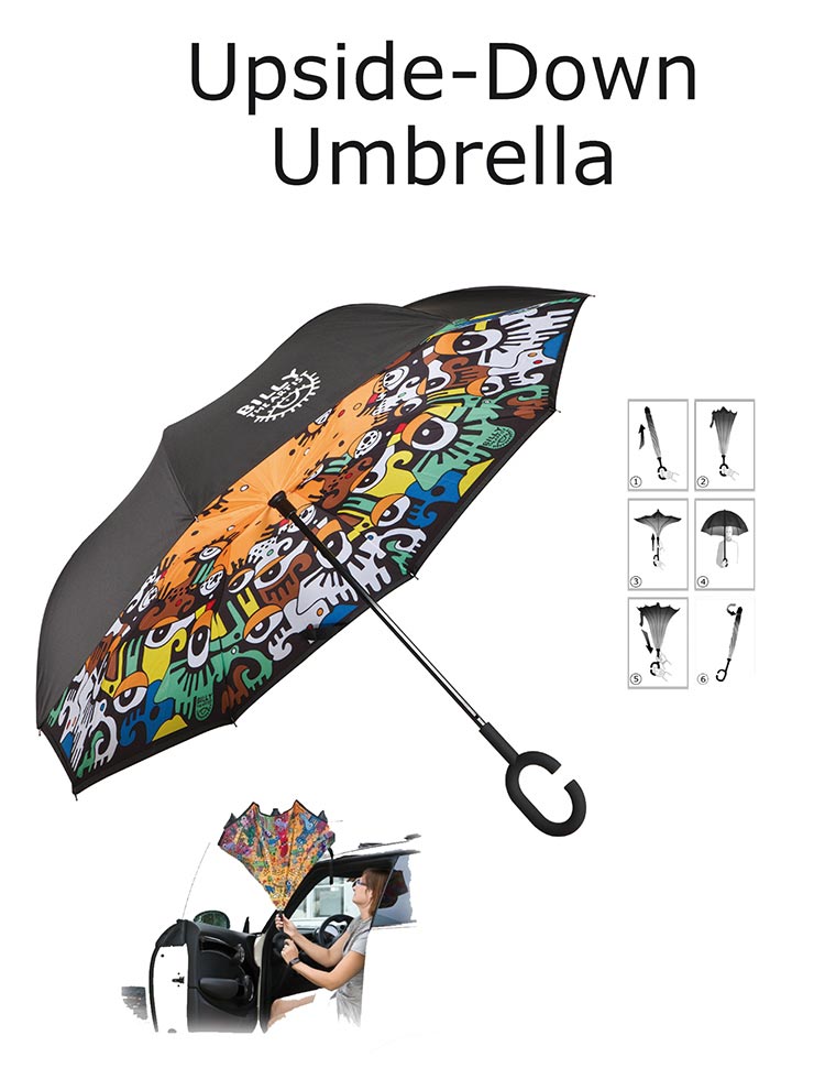 Billy the Artist Umbrella - Looking into the Future