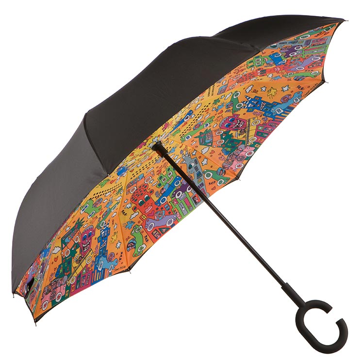 James Rizzi Umbrella - Not Getting Aroun.Tra