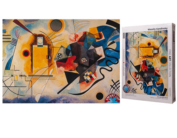 Kandinsky puzzle - Yellow Red Blue