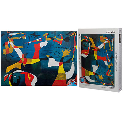 Rompecabezas Joan Miro : Hirondelle Amour