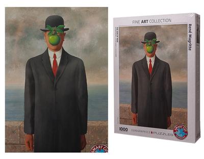 René Magritte puzzle - The Son of Man