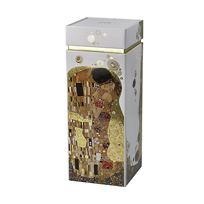 Caja a café Klimt :  El beso