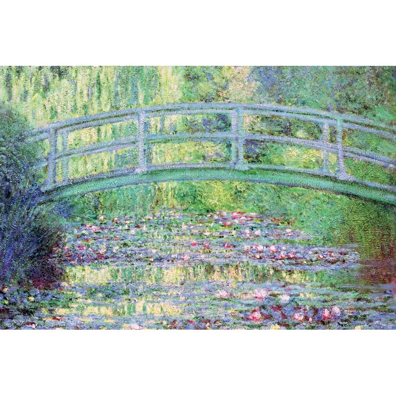 Puzzle Claude Monet : Pont Japonais à Giverny