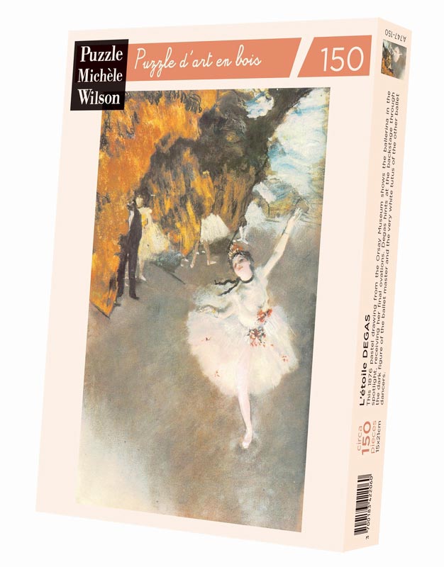 Puzzle en bois Degas : L'étoile (Michèle Wilson)