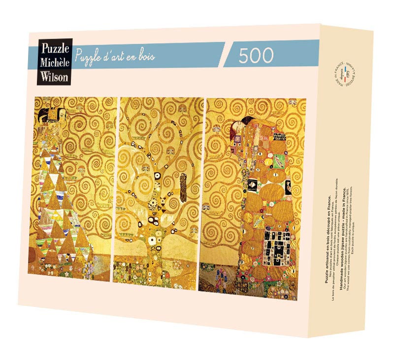 Gustav Klimt Wooden Puzzle : Tree of life (Michèle Wilson)