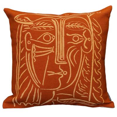 Pablo Picasso Cushion cover : Woman with hat, 1962