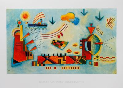 Wassily Kandinsky Art Print - Sweet Event