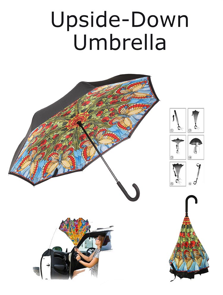 Tiffany Umbrella - Butterflies 