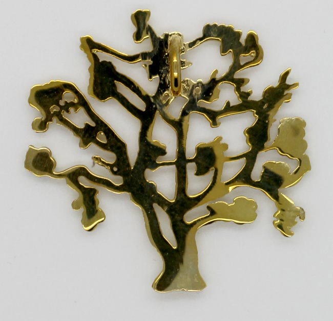 Jewel, pendant after Van Gogh : Almond tree in flower (detail 3)