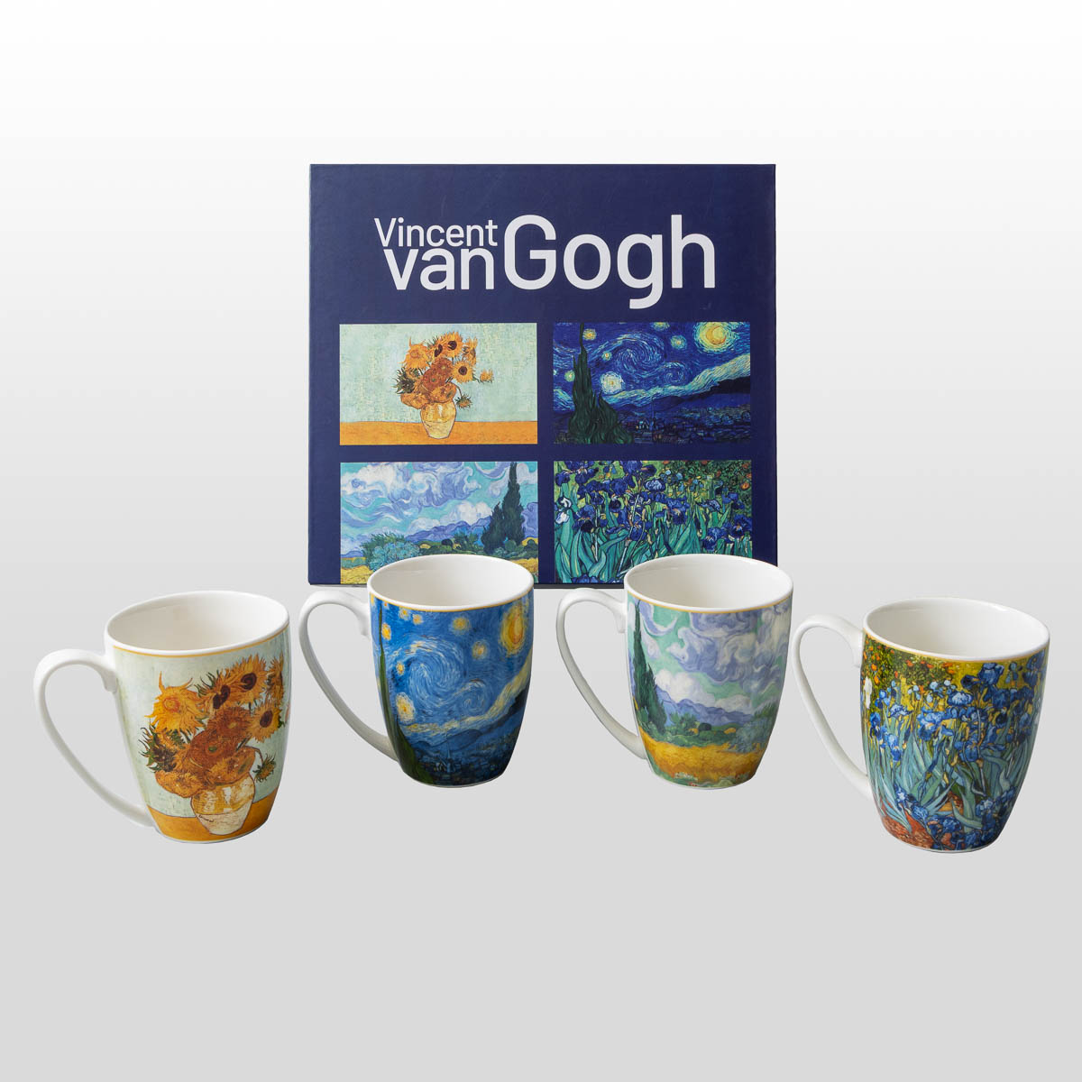 4 mugs Vincent Van Gogh (en coffret cadeau), détail n°1
