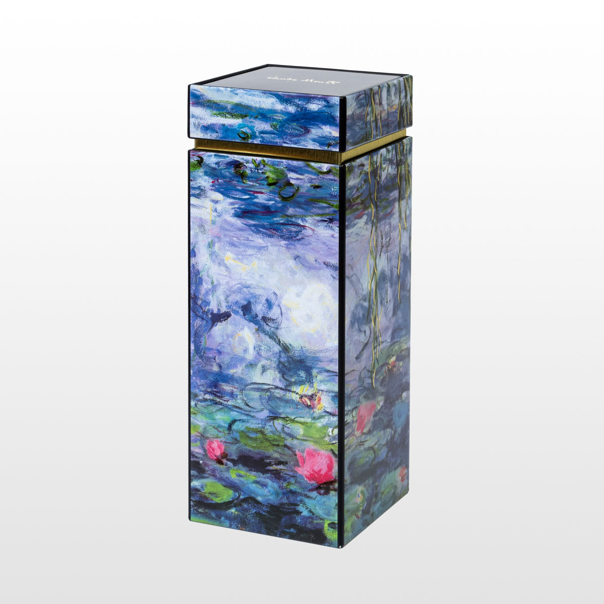 Boîte à café Claude Monet : Nymphéas