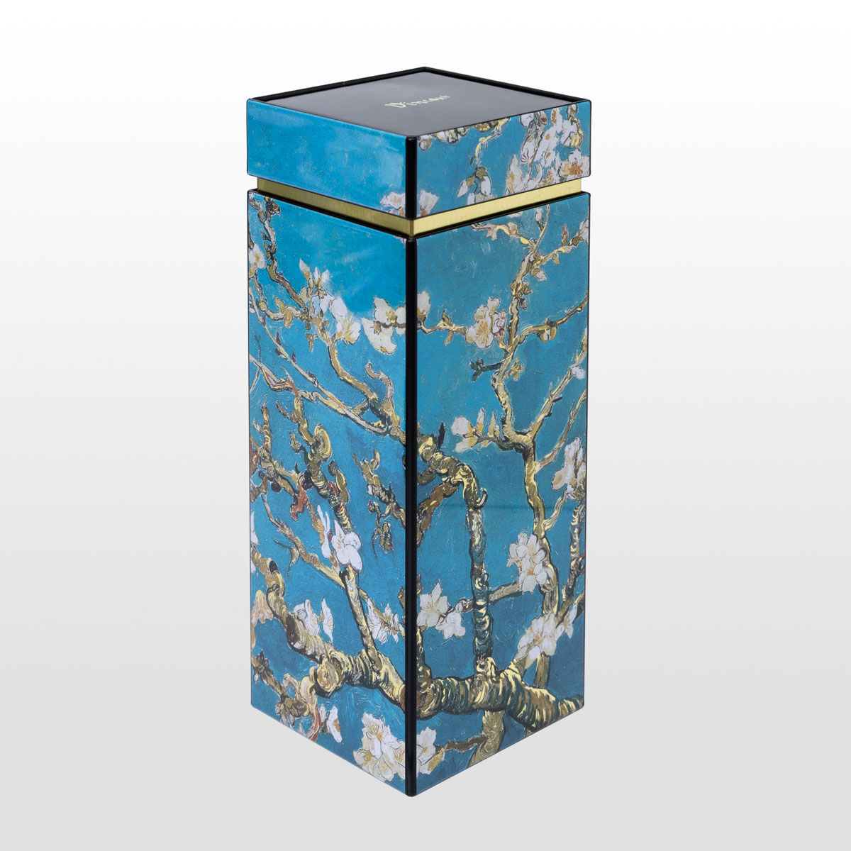 Caja de café Van Gogh :  Rama de almendro en flor (detalle 3)