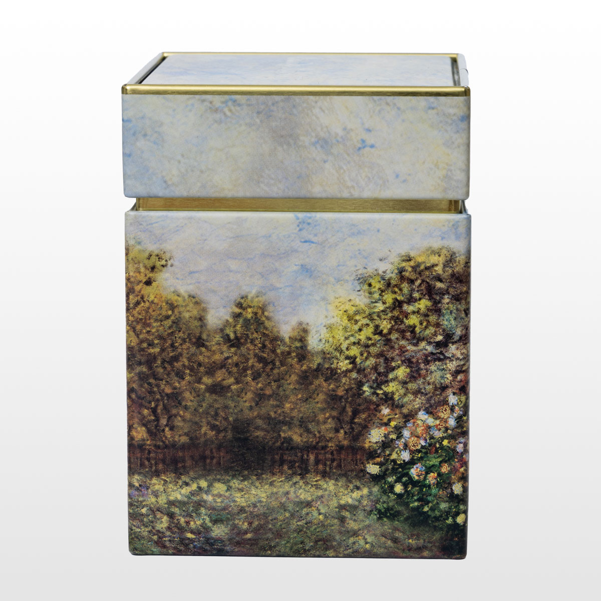 Boîte à thé Claude Monet : La maison de l'artiste (détail 2)